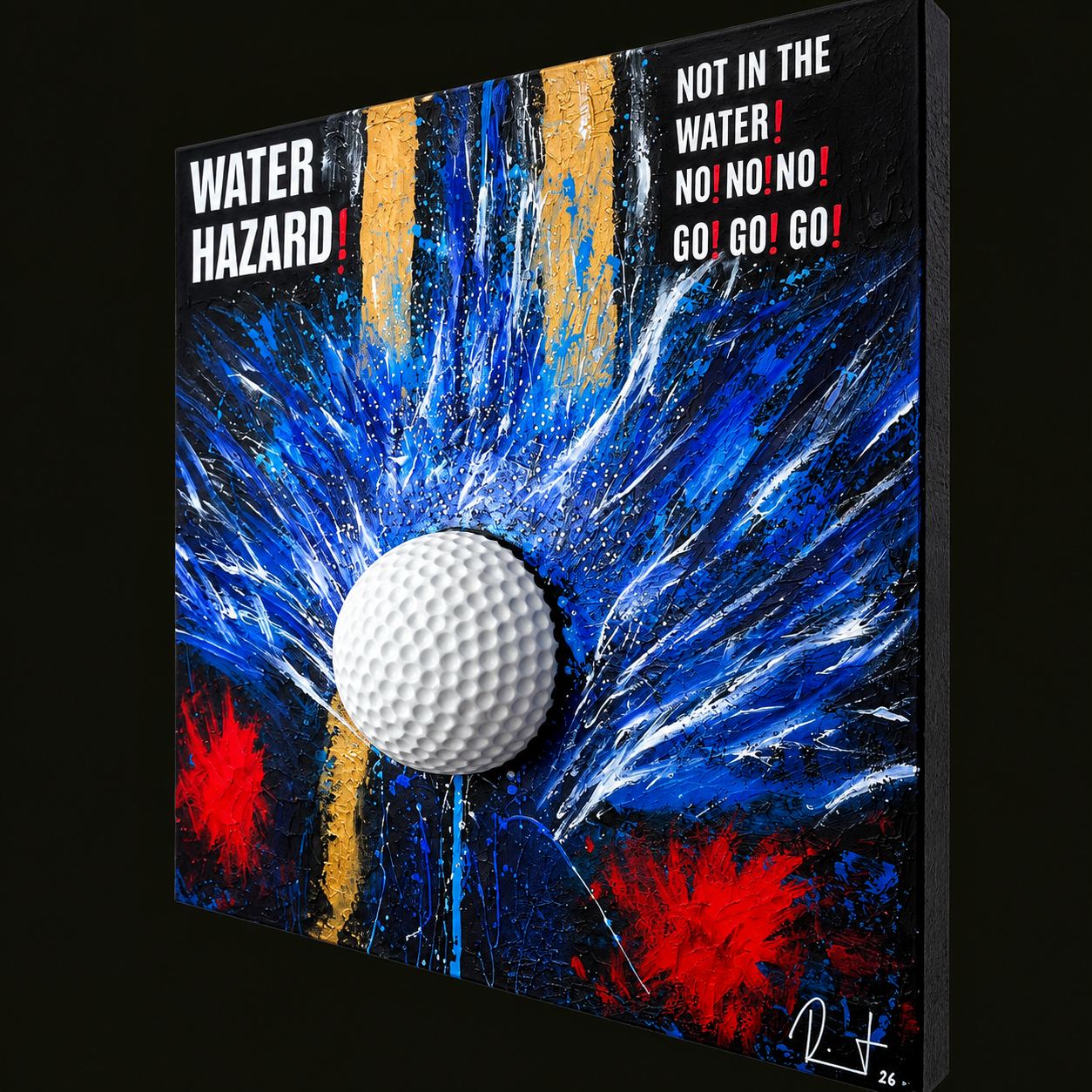 Water Hazard — rechte Perspektive